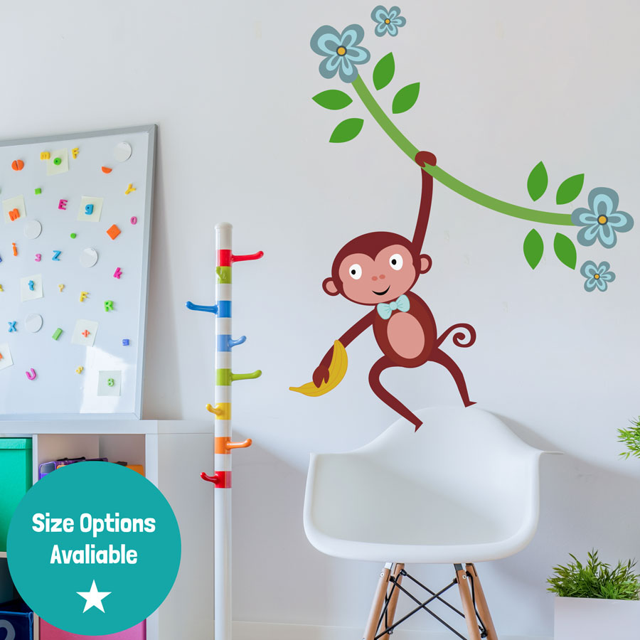 Jungle Monkey Wall Stickers