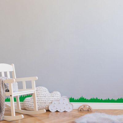 Grass Border Wall Sticker (Narrow)