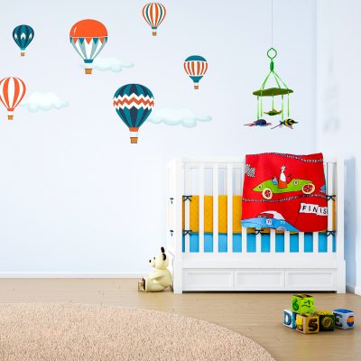 Classic balloon wall stickers | Nursery wall stickers | Stickerscape