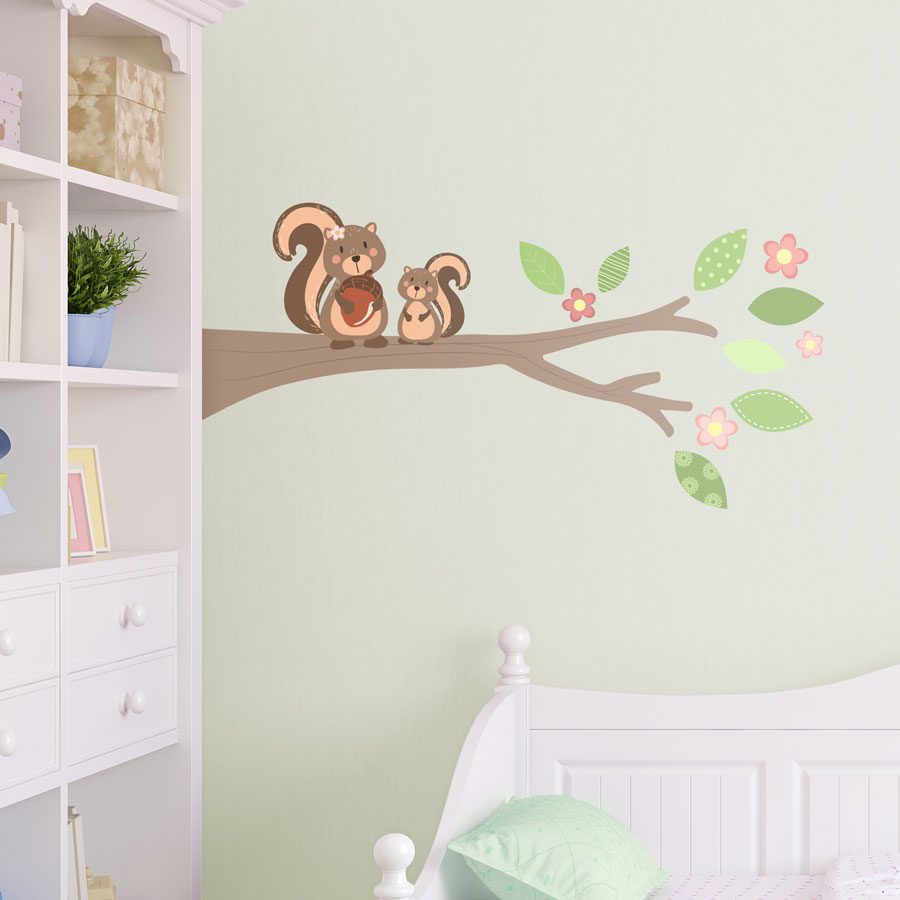 Woodland branch (Right) | Woodland Friends | Stickerscape | UK
