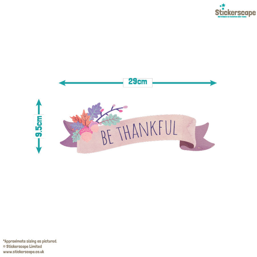 Thanksgiving Window Stickaround Packs (Option 1) | Autumn Window Stickers | Stickerscape