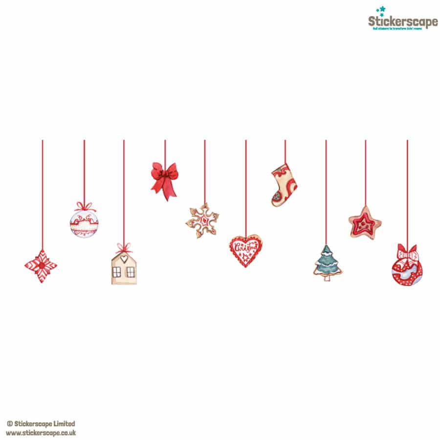 Christmas Window stickers perfect for decorating for Christmas festivities