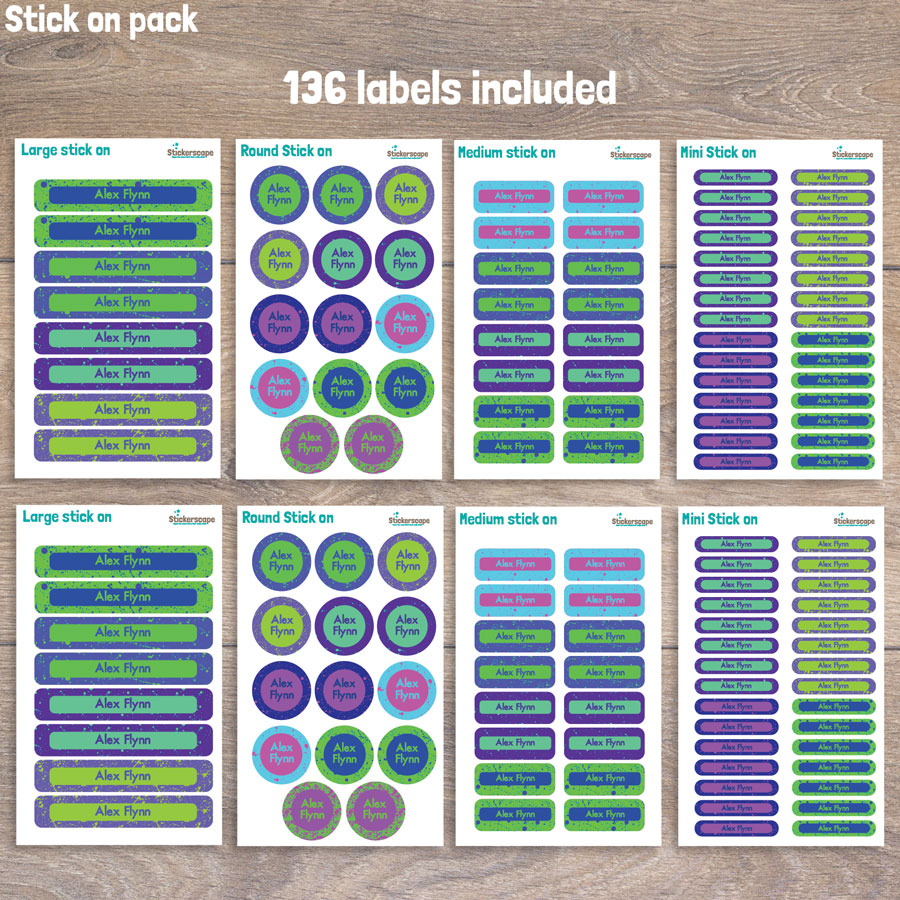 Stick it name labels