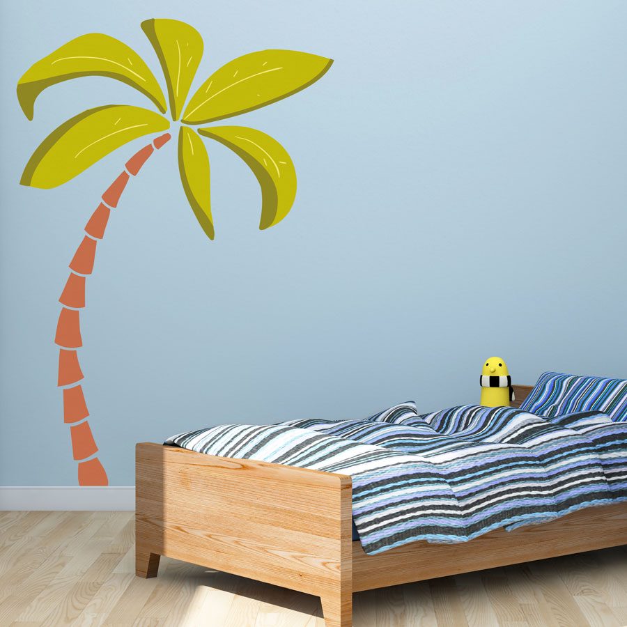 Palm tree wall sticker | Pirate wall stickers | Stickerscape | UK