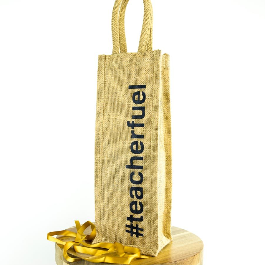 #teacherfuel bottle bag | Teacher gifts | Stickerscape | UK
