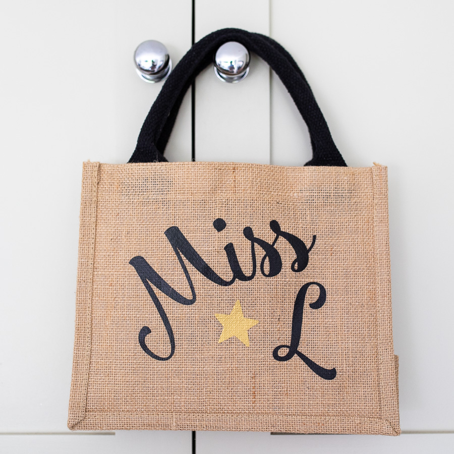 personalised teacher lunch bolsa