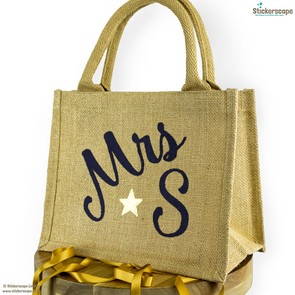 personalised teacher lunch bag