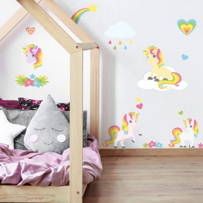 Unicorn stickarounds | Unicorn wall stickers | Stickerscape | UK