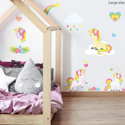 Unicorn stickarounds | Unicorn wall stickers | Stickerscape | UK