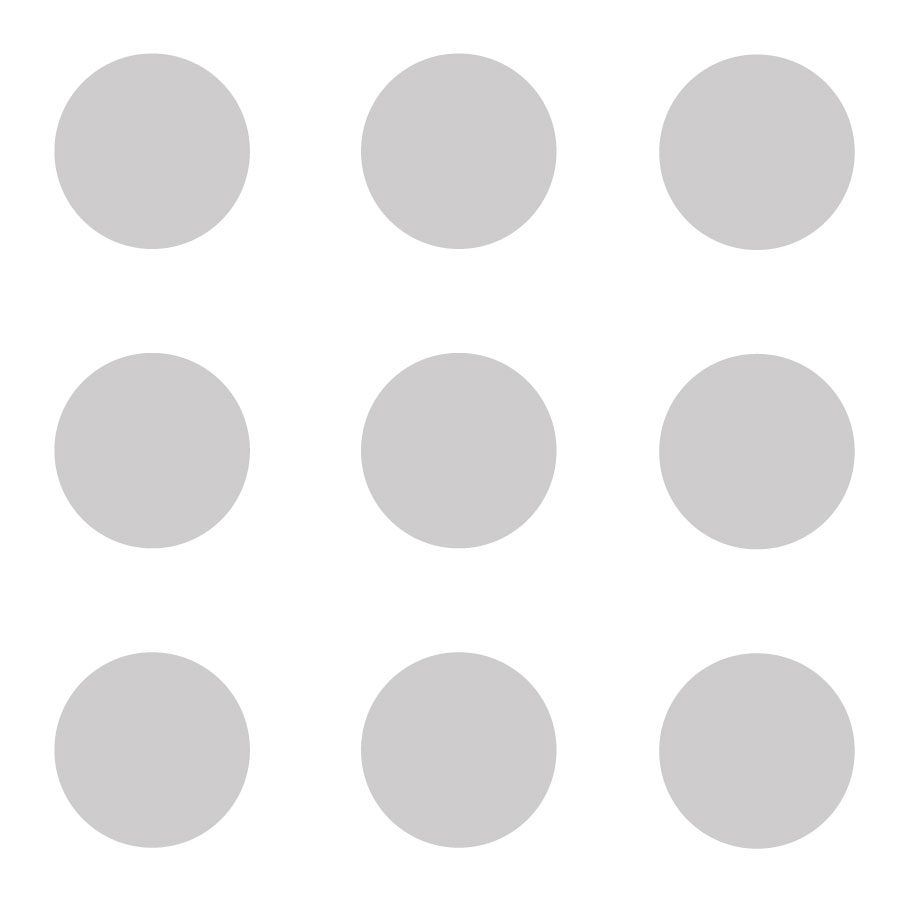 Light grey circle wall stickers | Shape wall stickers | Stickerscape | UK