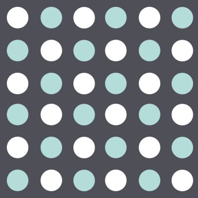 Aqua and white spot wall stickers | Shape wall stickers | Stickerscape | UK