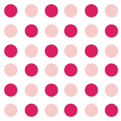Hot pink and light pink spot wall stickers | Shape wall stickers | Stickerscape | UK
