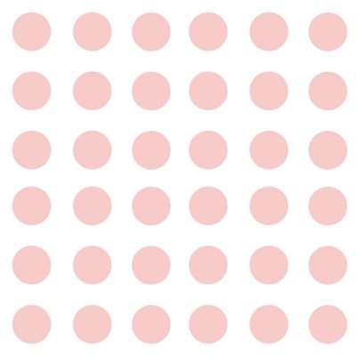 Pink spot wall stickers | Shape wall stickers | Stickerscape | UK