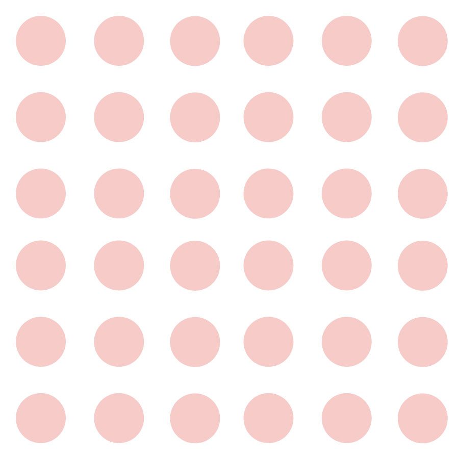 Pink spot wall stickers | Shape wall stickers | Stickerscape | UK