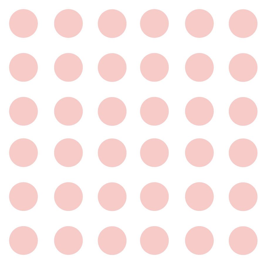 Pink spot wall stickers | Shape wall stickers | Stickerscape | UK
