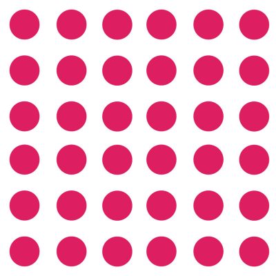 Hot pink spot wall stickers | Shape wall stickers | Stickerscape | UK