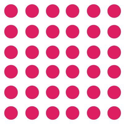 Hot pink spot wall stickers | Shape wall stickers | Stickerscape | UK