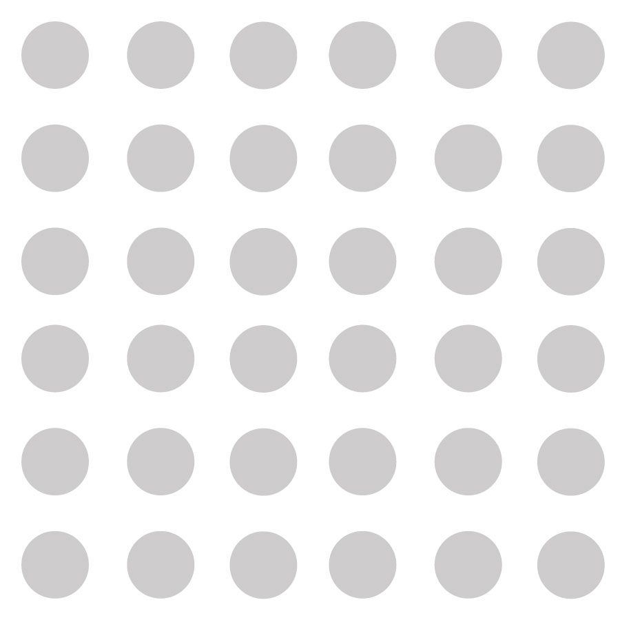 Light grey spot wall stickers | Shape wall stickers | Stickerscape | UK