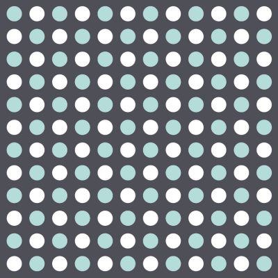 Aqua and white dot wall stickers | Shape wall stickers | Stickerscape | UK
