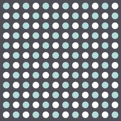 Aqua and white dot wall stickers | Shape wall stickers | Stickerscape | UK