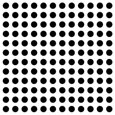 Black dot wall stickers | Shape wall stickers | Stickerscape | UK