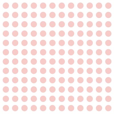 Pink dot wall stickers | Shape wall stickers | Stickerscape | UK