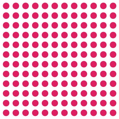 Hot pink dot wall stickers | Shape wall stickers | Stickerscape | UK