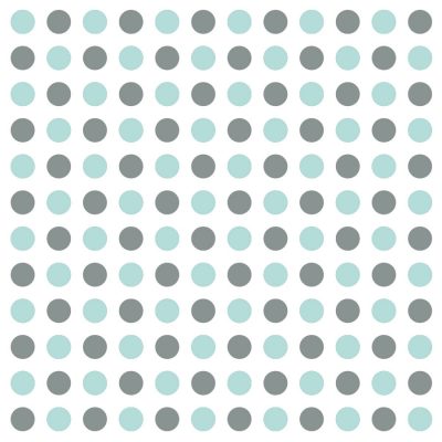 Grey and aqua dot wall stickers | Shape wall stickers | Stickerscape | UK