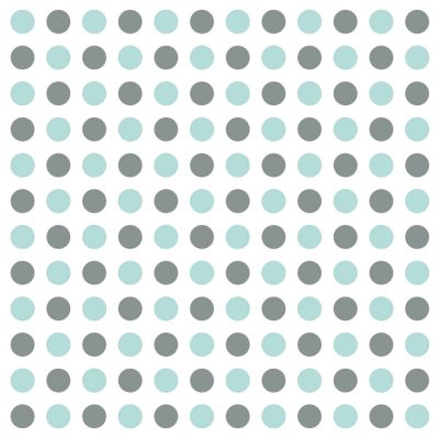 Grey and aqua dot wall stickers | Shape wall stickers | Stickerscape | UK