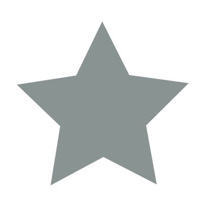 Dark grey giant star wall stickers | Shape wall stickers | Stickerscape | UK