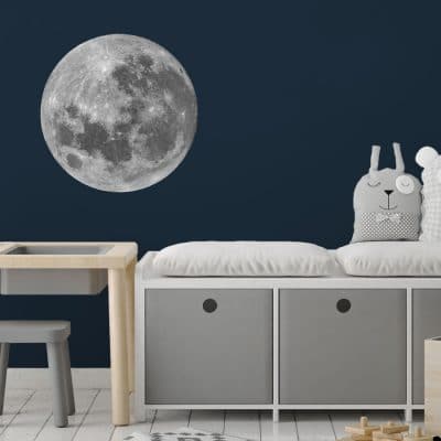 Full moon wall sticker | Space wall stickers | Stickerscape | UK