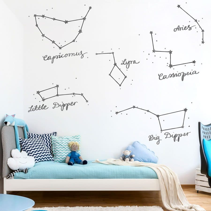 Star constellations wall stickers | Space wall stickers | Stickerscape | UK