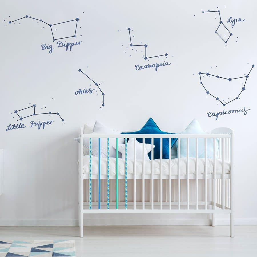 Star constellations wall stickers | Space wall stickers | Stickerscape | UK