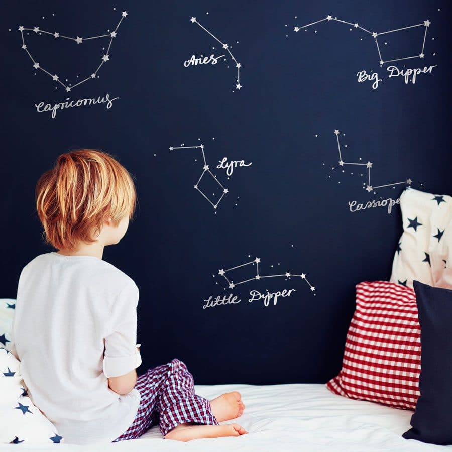 Star constellations wall stickers | Space wall stickers | Stickerscape | UK