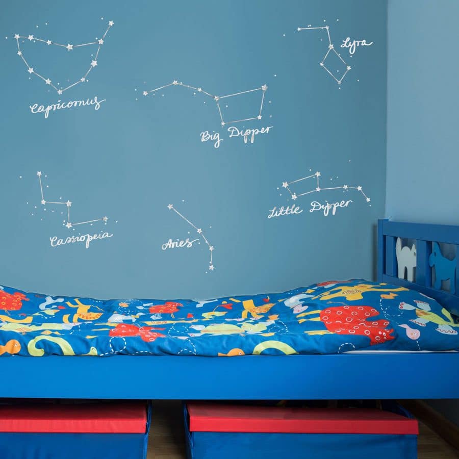 Star constellations wall stickers | Space wall stickers | Stickerscape | UK