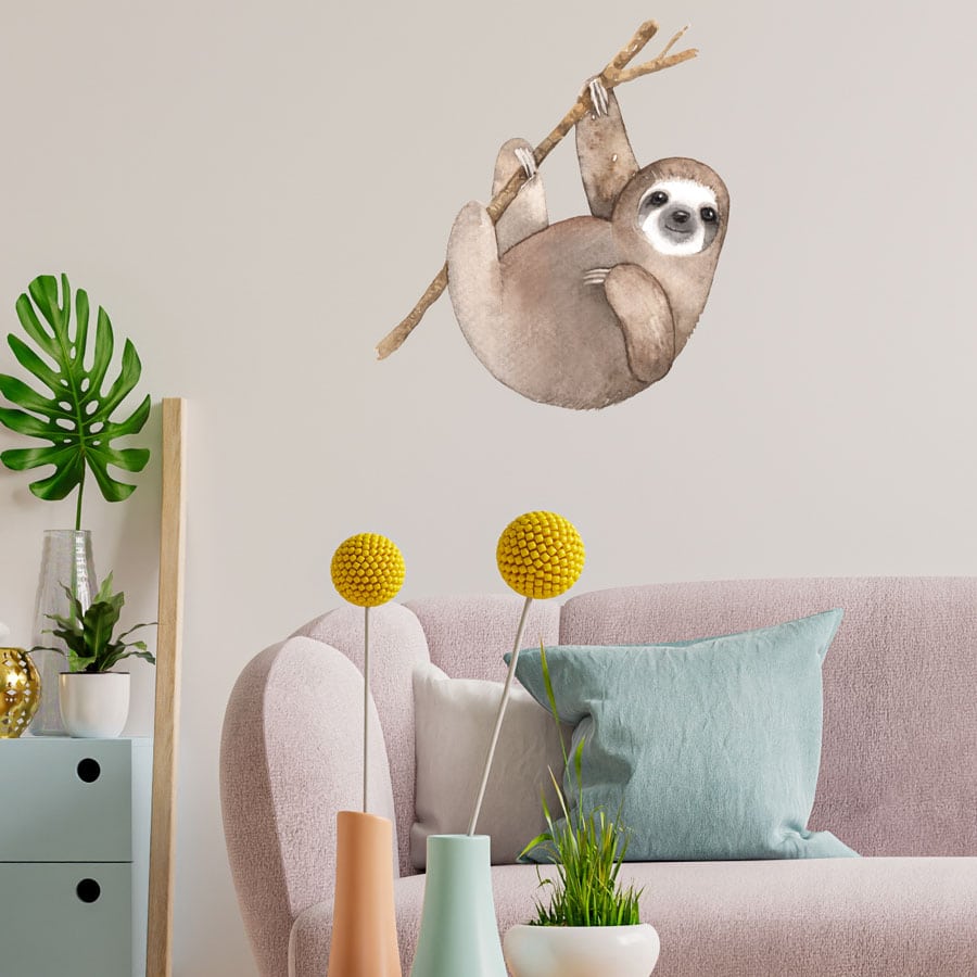 Sloth Wall Sticker