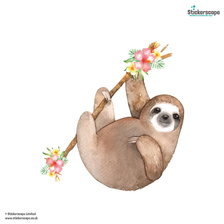 Sloth Wall Sticker