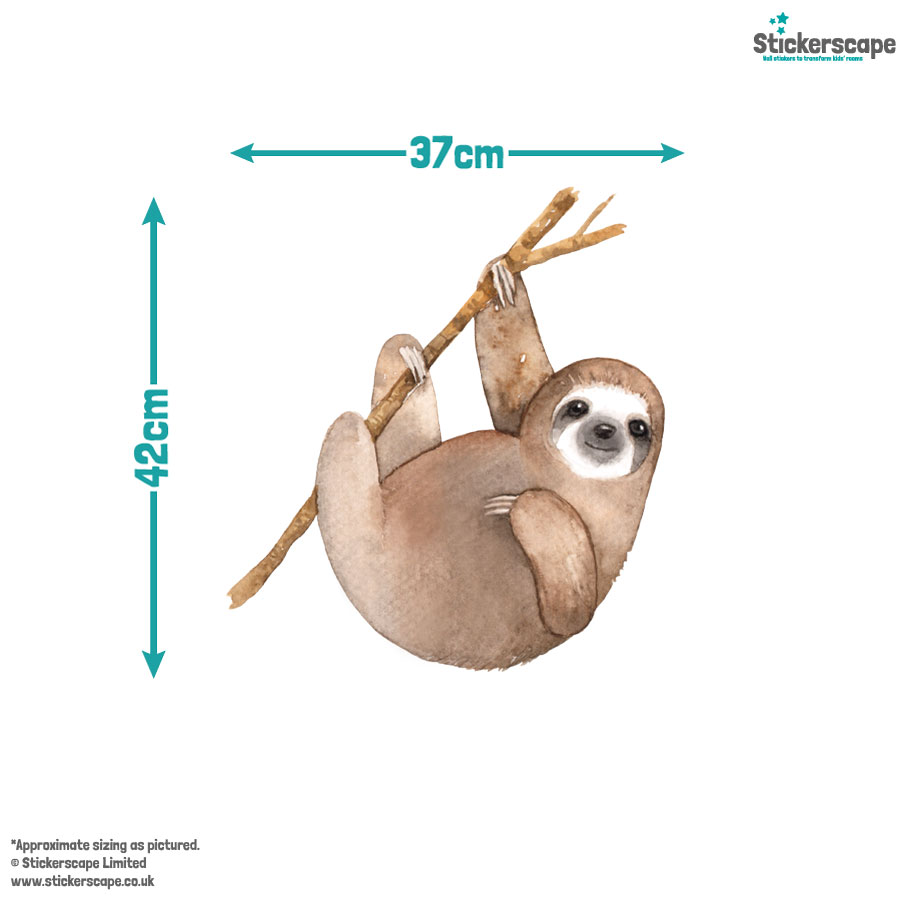 Sloth Wall Sticker