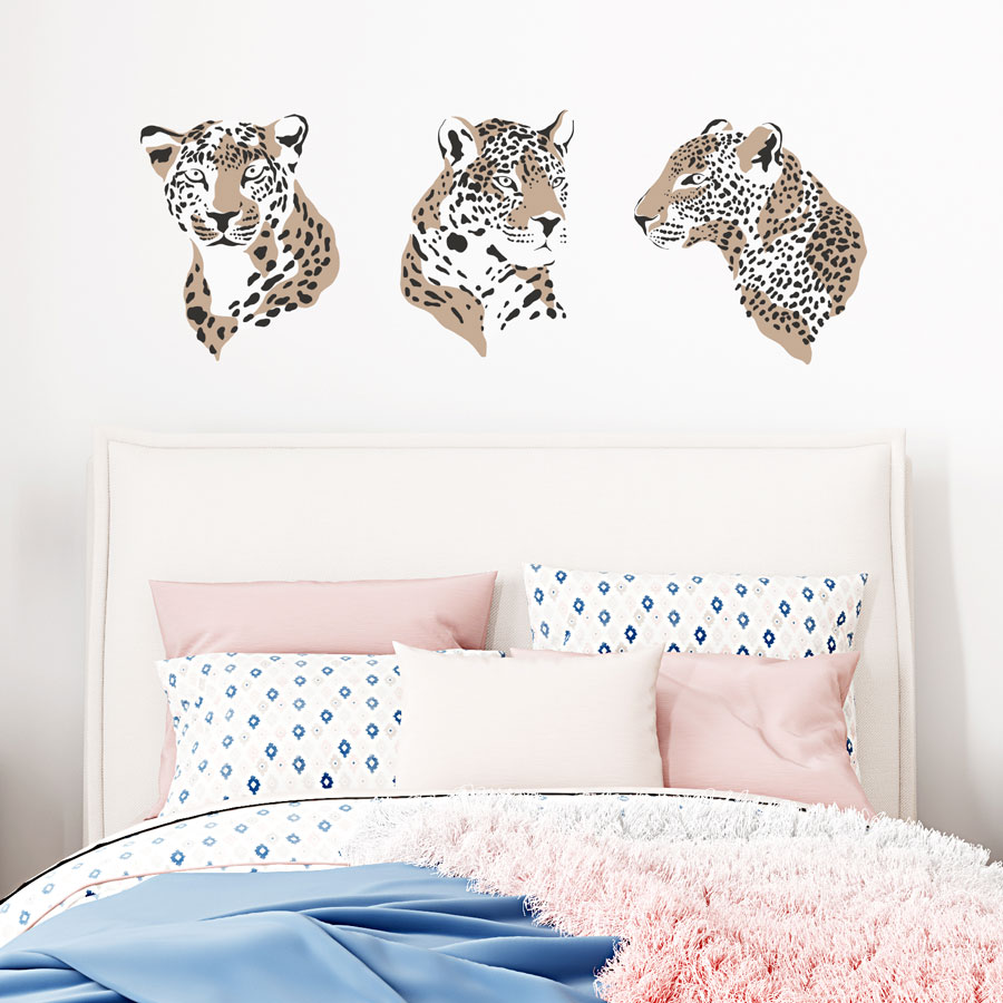 Leopard Wall Sticker Pack