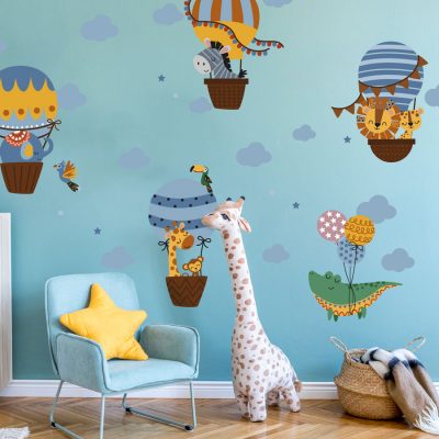 Mega Hot Air Balloons Wall Sticker Pack