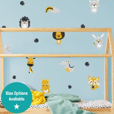 Animal Friends Wall Sticker Pack (Large)
