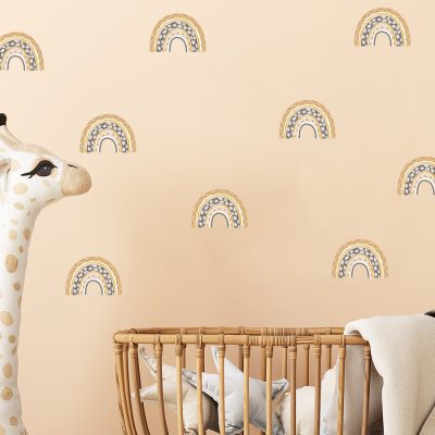 Giraffe Rainbow Stickarounds (Wall)