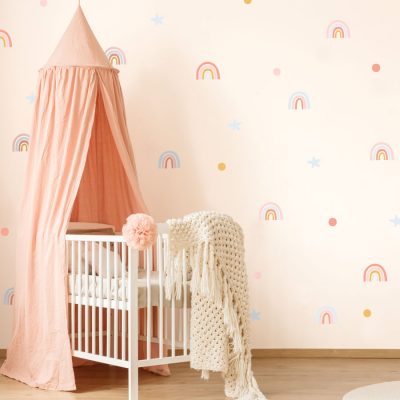 Rainbows and Stars Wall Sticker Pack