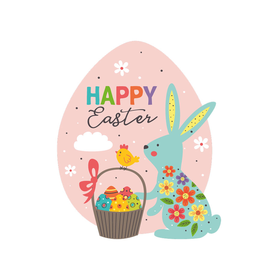 Happy Easter egg window sticker | Stickerscape | UK Happy Easter egg window sticker | Stickerscape | UK