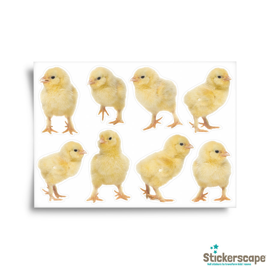 Little chick window stickers are perfect for decorating your windows this Easter and are suitable for kitchens, children's bedrooms and playrooms
