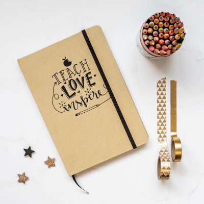 Teach love inspire notebook perfect gift for a birthday or christmas