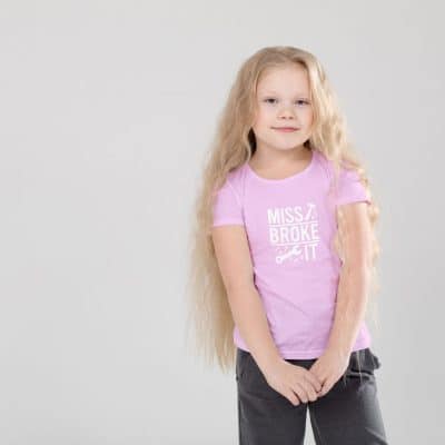 Mr/Miss Fix It Children's T-shirt (Pink) perfect gift for fathers day, birthday or Christmas