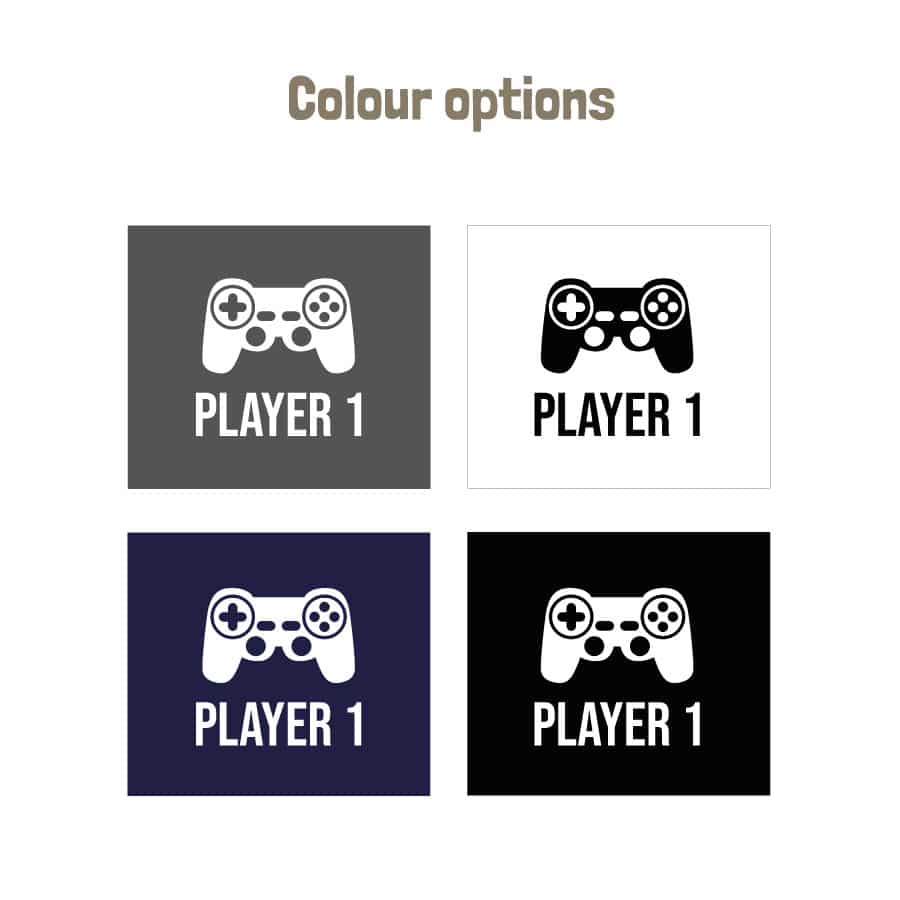 Player 1 Men's T-shirt (colour options)
