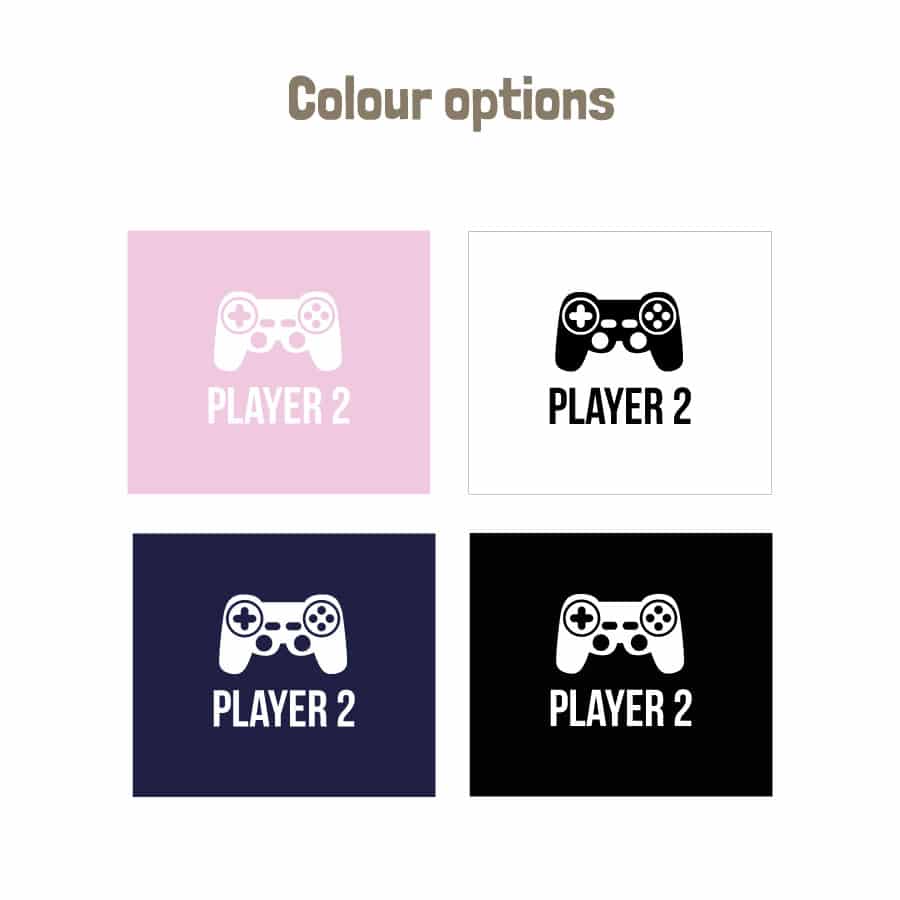 Player 2 Children's T-shirt (colour options)