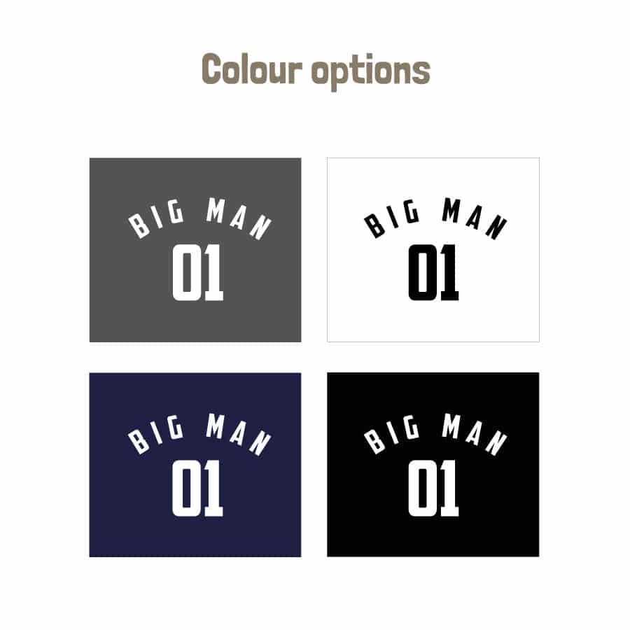 Big Man Little Man Men's T-shirt (colour options)